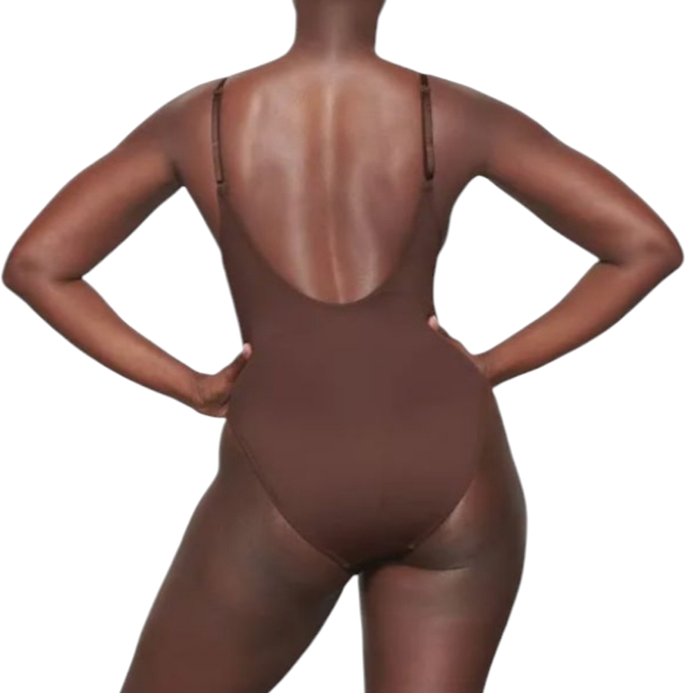 SKIMS Chocolate Brown One-Piece Swimsuit - Picture 15 of 15